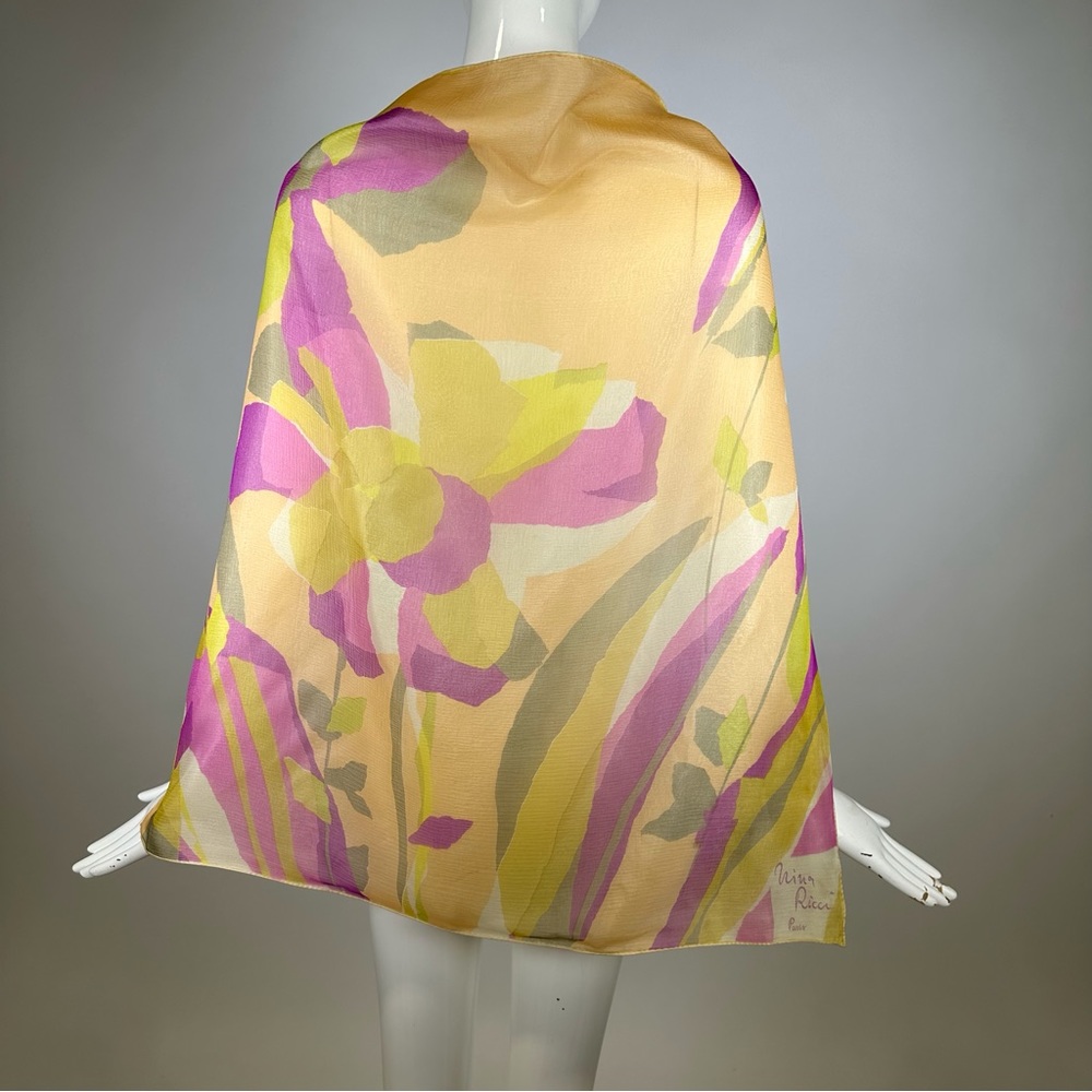 60’s Nina Ricci Paris scarf.